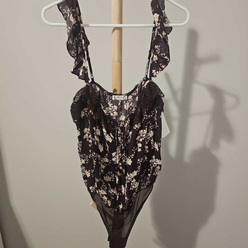 Free People Intimatetly Bodysuit (NWT), Size M